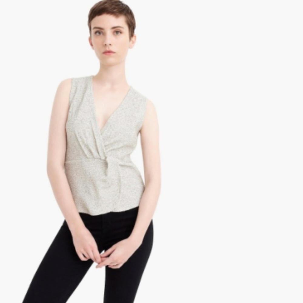 JCrew 365 Boucle Tank - NWT Sz Medium